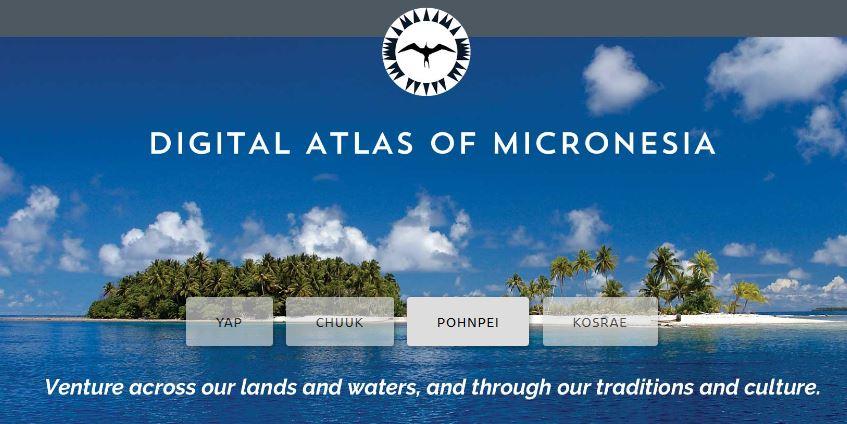 Digital Atlas of Micronesia navigation page