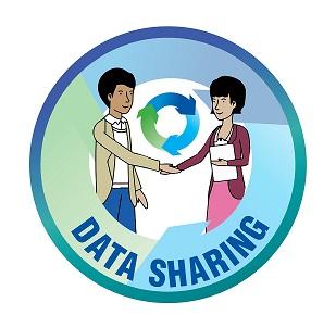 Data sharing logo