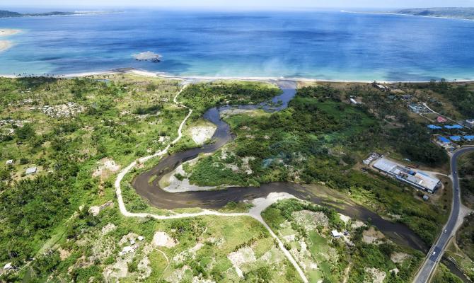 La Colle River near Port Vila