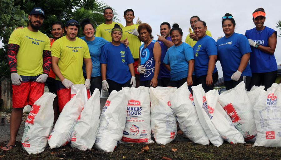 cleanup team